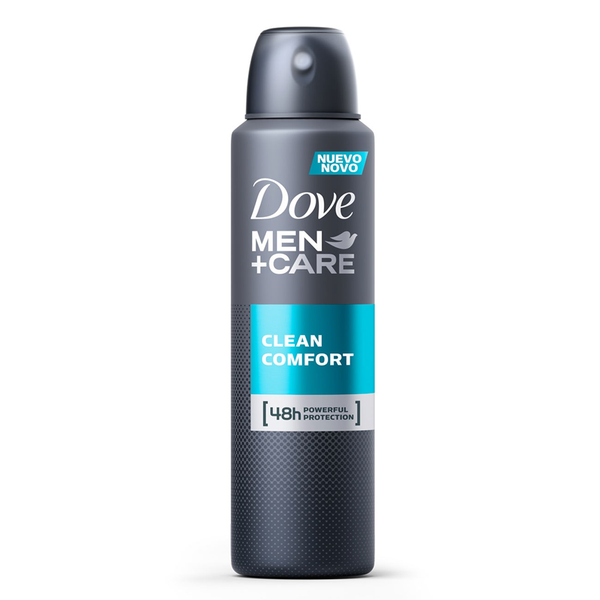 Desodorante Aerosol Dove Men+Care Clean Comfort 150ml Desodorante Aerosol Dove Men+Care Clean Comfort 150ml