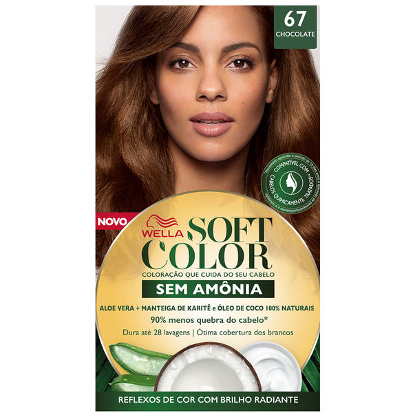 Tonalizante Soft Color Kit Chocolate - 67 Tonalizante Soft Color Kit Chocolate - 67