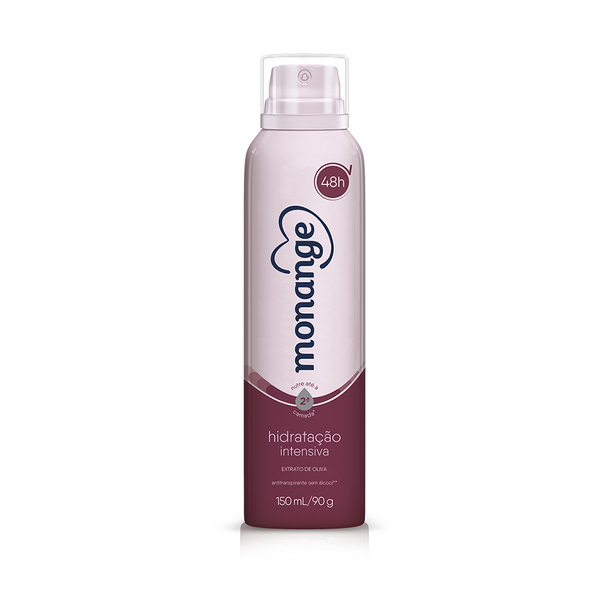 Desodorante Aerosol Monange Hidratação Intensiva 150ml Desodorante Aerosol Monange Hidratação Intensiva 150ml
