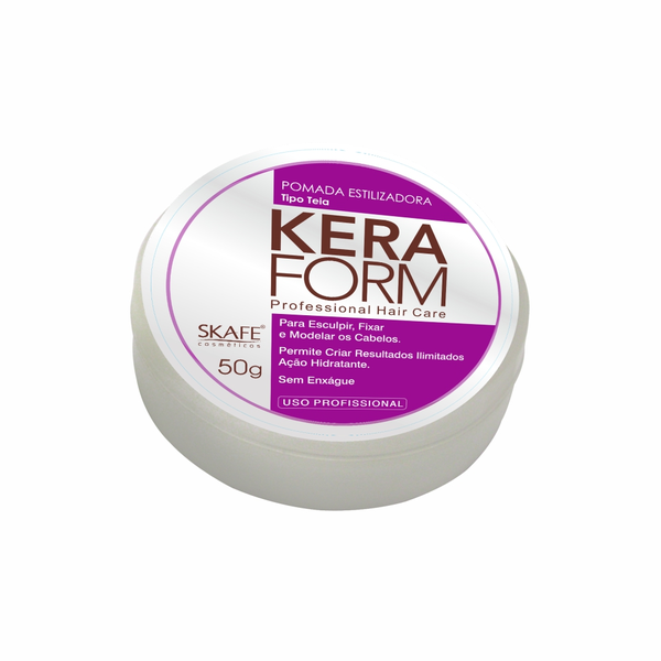 Pomada Estilizadora Skafe Keraform Tipo Teia 50gr Pomada Estilizadora Skafe Keraform Tipo Teia 50gr