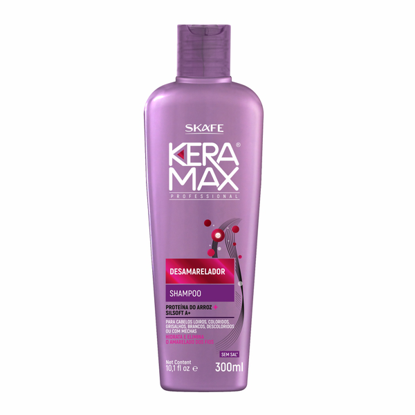 Shampoo Skafe Keramax Desamarelador 300ml Shampoo Skafe Keramax Desamarelador 300ml