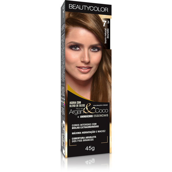 Coloração Beautycolor Individual Louro Natural Dourado - 7.3 Coloração Beautycolor Individual Louro Natural Dourado - 7.3