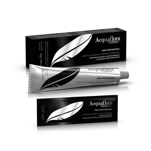 Coloração Permanente Acquaflora Louro natural Acinzentado - 7.1 Coloração Permanente Acquaflora Louro natural Acinzentado - 7.1