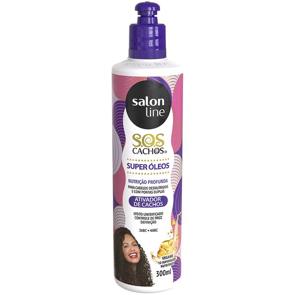 Ativador de Cachos Salon Line SOS Nutritivo 300ml Ativador de Cachos Salon Line SOS Nutritivo 300ml