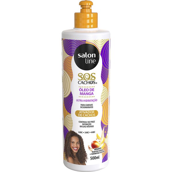 Ativador de Cachos Salon Line SOS Umidificador 500gr Ativador de Cachos Salon Line SOS Umidificador 500gr
