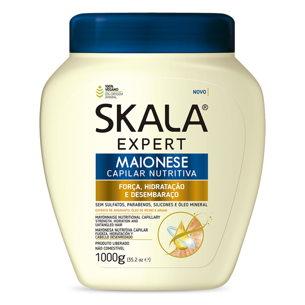 Creme de Tratamento Skala Maionese Capilar Nutritiva 1000gr Creme de Tratamento Skala Maionese Capilar Nutritiva 1000gr