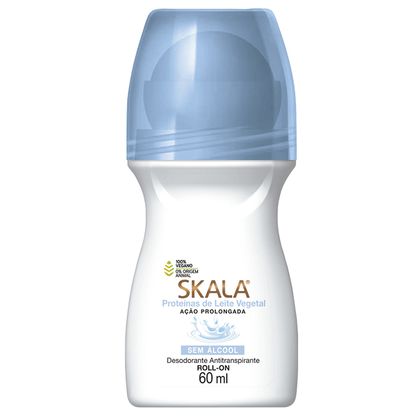 Desodorante Roll-on Skala Proteínas do Leite Vegetal 60ml Desodorante Roll-on Skala Proteínas do Leite Vegetal 60ml