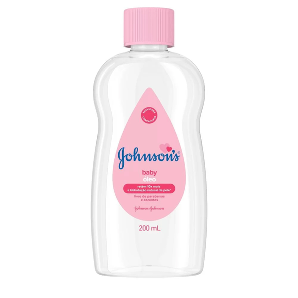 Óleo Corporal Johnson's Baby Puro 200ml Óleo Corporal Johnson's Baby Puro 200ml