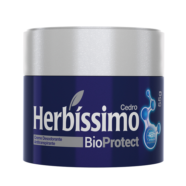Desodorante Creme Herbíssimo BioProtect Cedro 55gr Desodorante Creme Herbíssimo BioProtect Cedro 55gr