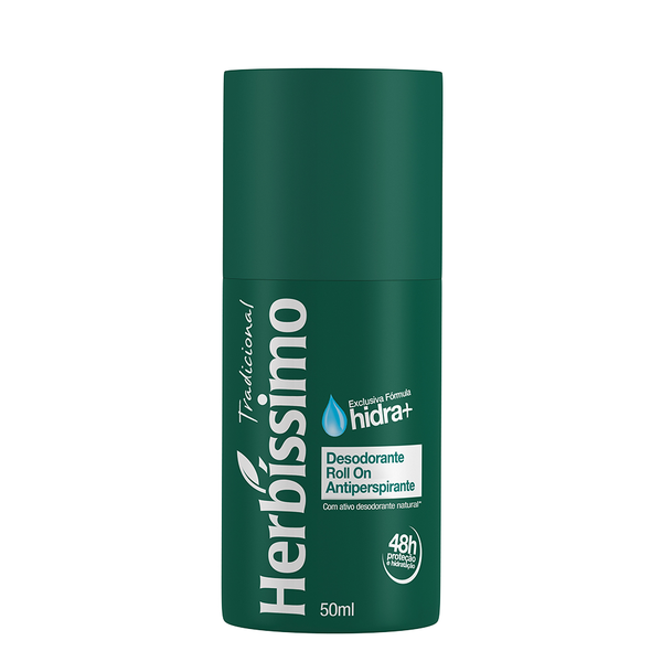 Desodorante Roll-On Herbíssimo Tradicional 50ml Desodorante Roll-On Herbíssimo Tradicional 50ml