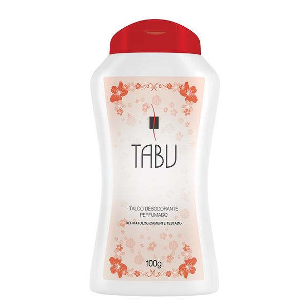 Talco Desodorante Perfumado Tabu Tradicional 100gr Talco Desodorante Perfumado Tabu Tradicional 100gr