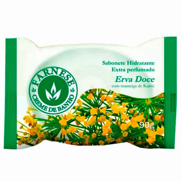 Sabonete Hidratante Farnese Erva Doce 90gr Sabonete Hidratante Farnese Erva Doce 90gr