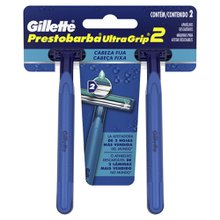 Aparelho De Barbear Gillette Prestobarba Ultragrip Fixa Com 2un Aparelho De Barbear Gillette Prestobarba Ultragrip Fixa Com 2un