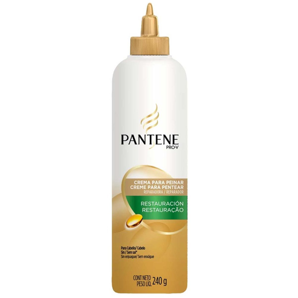 Creme Para Pentear Pantene Restauração 240g Creme Para Pentear Pantene Restauração 240g