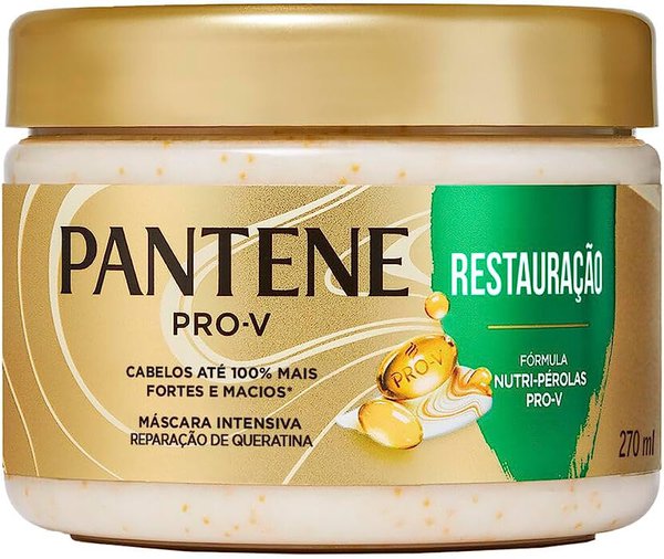Máscara Intensiva Pantene Restauração 270ml Máscara Intensiva Pantene Restauração 270ml
