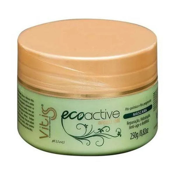Máscara Capilar Vitiss Ecoactive Argan Oil 250gr Máscara Capilar Vitiss Ecoactive Argan Oil 250gr