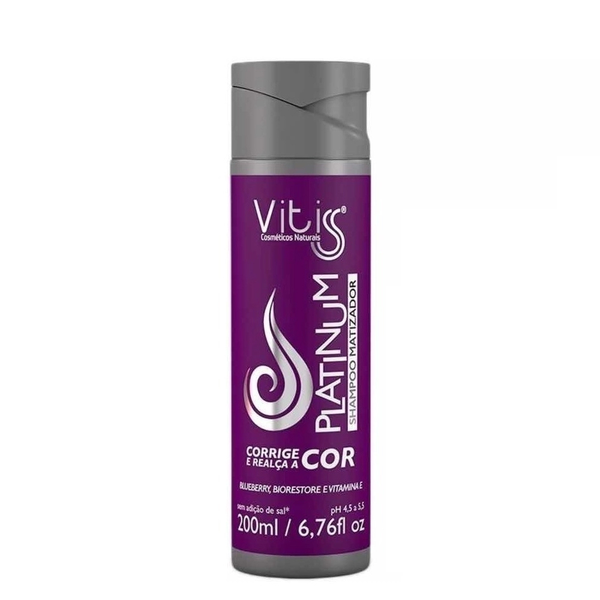 Shampoo Vitiss Matizador Platinum 200ml Shampoo Vitiss Matizador Platinum 200ml