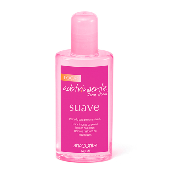 Loção Adstringente Anaconda Suave 140ml Loção Adstringente Anaconda Suave 140ml