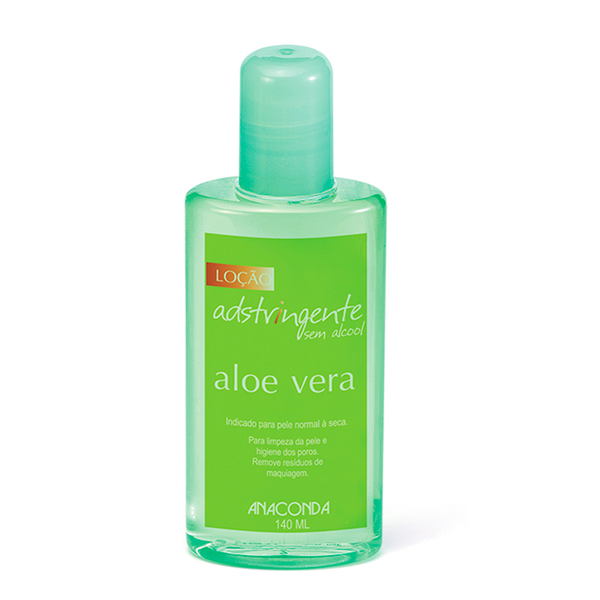 Loção Adstringente Anaconda Aloe Vera 140ml Loção Adstringente Anaconda Aloe Vera 140ml