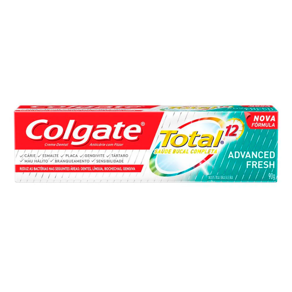 Creme Dental Colgate Total 12 Advanced Fresh 90gr Creme Dental Colgate Total 12 Advanced Fresh 90gr