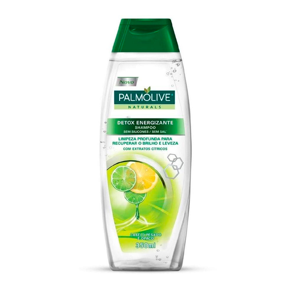 Shampoo Palmolive Naturals Detox Energizante 350ml Shampoo Palmolive Naturals Detox Energizante 350ml