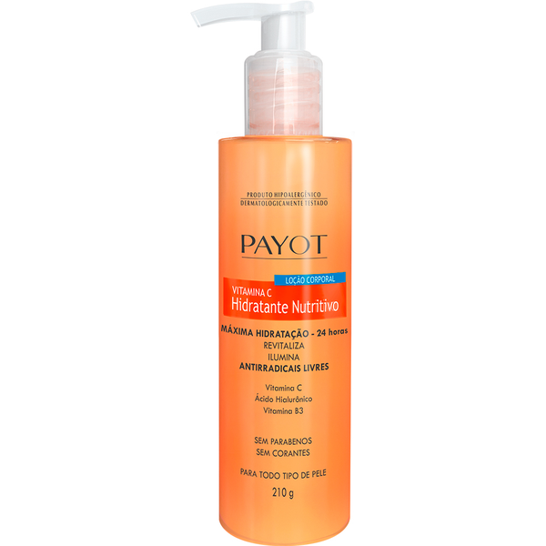 Hidratante Corporal Payot Nutritivo Vitamina C 210gr Hidratante Corporal Payot Nutritivo Vitamina C 210gr