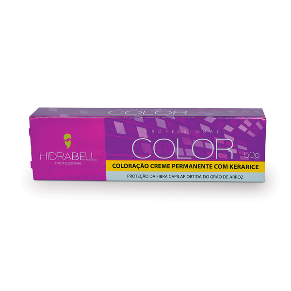 Coloração Permanente Hidrabell Castanho Claro Marrom - 5.7 Coloração Permanente Hidrabell Castanho Claro Marrom - 5.7