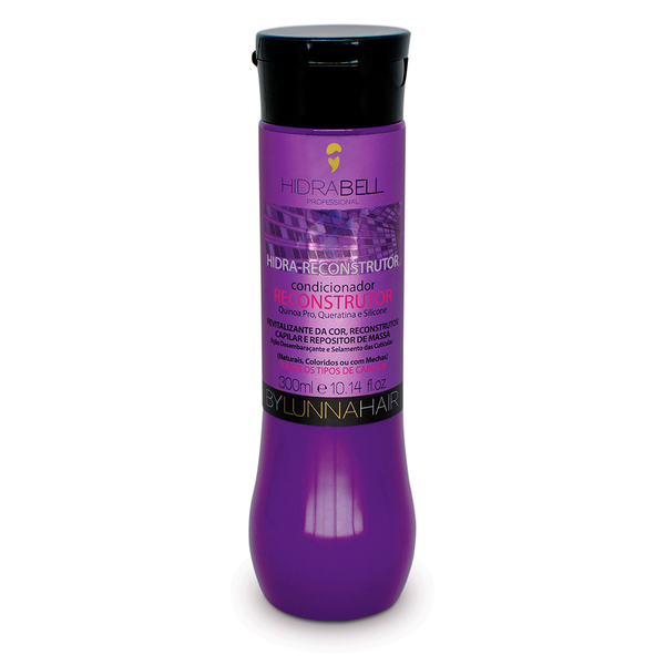 Condicionador Hidrabell By Lunna Hair Hidra-Reconstrutor 330gr Condicionador Hidrabell By Lunna Hair Hidra-Reconstrutor 330gr