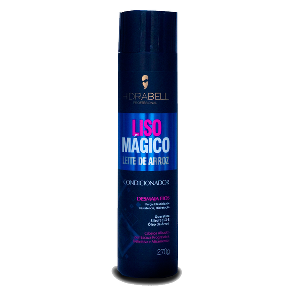 Condicionador Hidrabell Plus Liso Mágico Leite de Arroz 270gr Condicionador Hidrabell Plus Liso Mágico Leite de Arroz 270gr