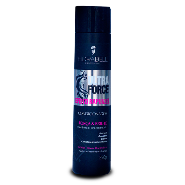 Condicionador Hidrabell Plus Ultra Force Efeito Rapunzel 270gr Condicionador Hidrabell Plus Ultra Force Efeito Rapunzel 270gr