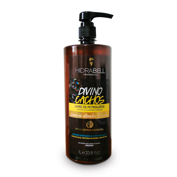 Leave in Hidrabell By Lunna Hair Divino Cachos Crespos 1lt Leave in Hidrabell By Lunna Hair Divino Cachos Crespos 1lt