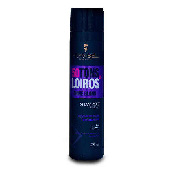 Shampoo Hidrabell Plus 50 Tons de Loiros Shine Blond 285ml Shampoo Hidrabell Plus 50 Tons de Loiros Shine Blond 285ml