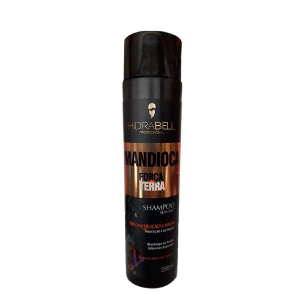 Shampoo Hidrabell Plus Força da Terra Mandioca 285ml Shampoo Hidrabell Plus Força da Terra Mandioca 285ml