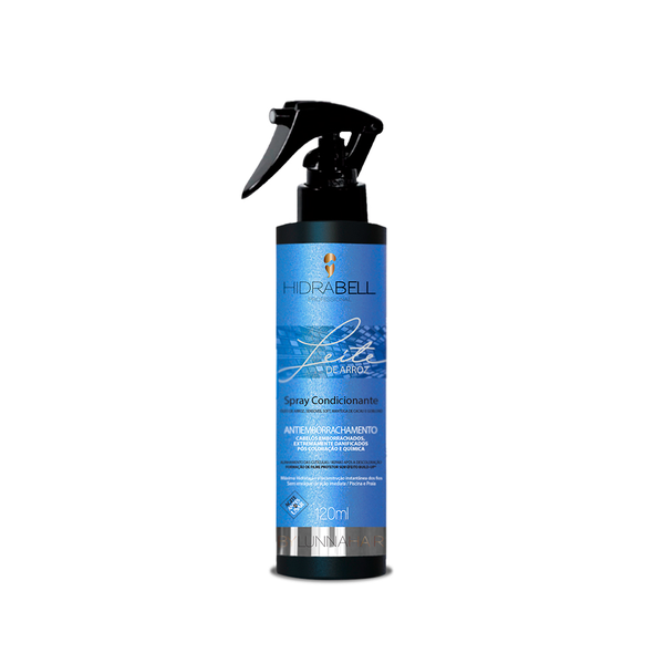 Spray Condicionante Hidrabell By Lunna Hair Leite de Arroz 120ml Spray Condicionante Hidrabell By Lunna Hair Leite de Arroz 120ml