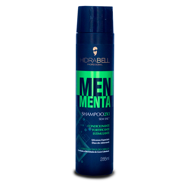Shampoo Hidrabell Plus Men Menta 2 em 1 285ml Shampoo Hidrabell Plus Men Menta 2 em 1 285ml