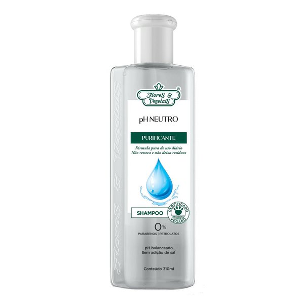 Shampoo Flores & Vegetais PH Neutro 310ml Shampoo Flores & Vegetais PH Neutro 310ml