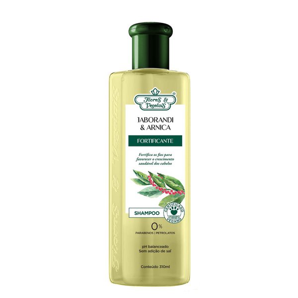 Shampoo Flores & Vegetais Jaborandi & Arnica 310ml Shampoo Flores & Vegetais Jaborandi & Arnica 310ml