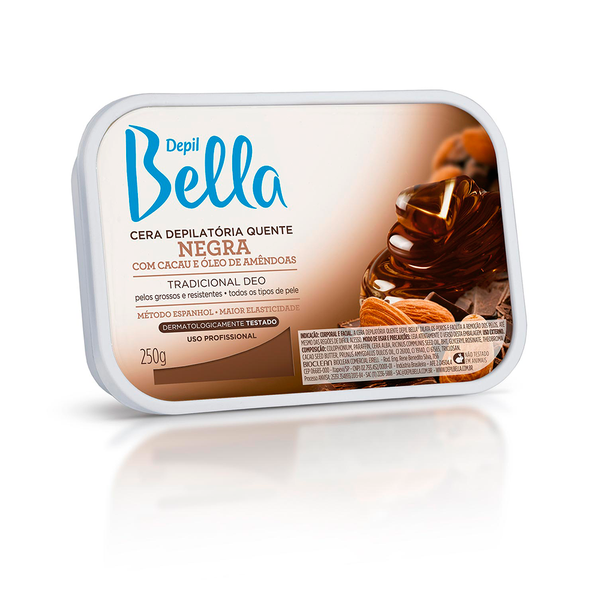 Cera Depilatória Depil Bella Quente Negra 250gr Cera Depilatória Depil Bella Quente Negra 250gr