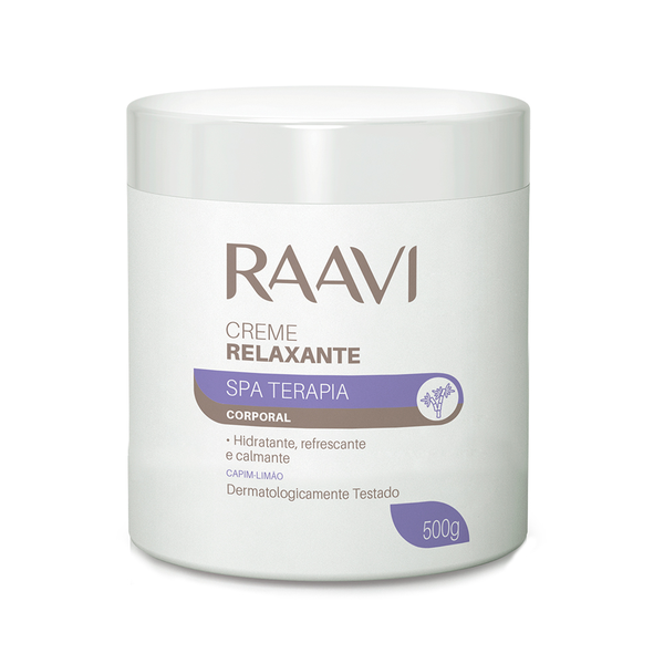 Creme Relaxante Raavi Corporal Spa Terapia 500gr Creme Relaxante Raavi Corporal Spa Terapia 500gr