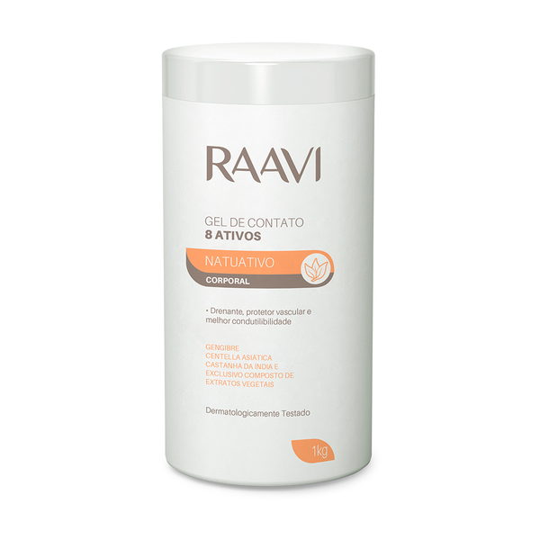 Gel de Contato Raavi Corporal 8 Ativos 1kg Gel de Contato Raavi Corporal 8 Ativos 1kg