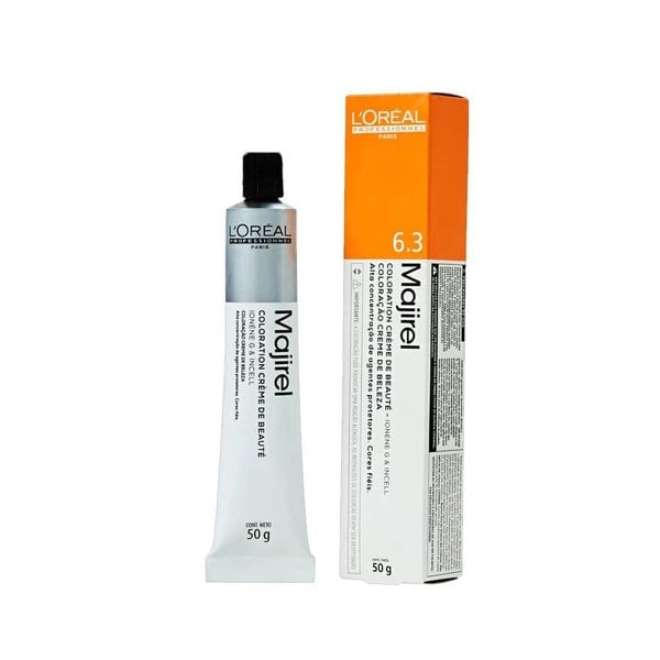 Coloração L'Oréal Professionnel Majirel Louro Escuro Dourado - 6.3 Coloração L'Oréal Professionnel Majirel Louro Escuro Dourado - 6.3
