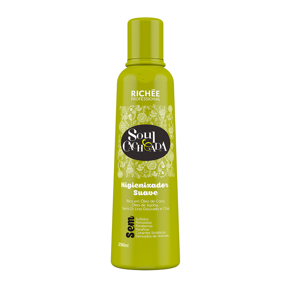 Shampoo Richée Professional Higienizador Suave Soul Cacheada 250ml Shampoo Richée Professional Higienizador Suave Soul Cacheada 250ml