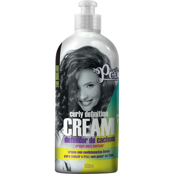 Creme para Pentear Soul Power Curly Definition Cream Definidor de Cachos 500ml Creme para Pentear Soul Power Curly Definition Cream Definidor de Cachos 500ml