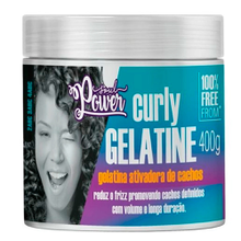 Gelatina Soul Power Ativadora de Cachos Curly Gelatine 400gr Gelatina Soul Power Ativadora de Cachos Curly Gelatine 400gr