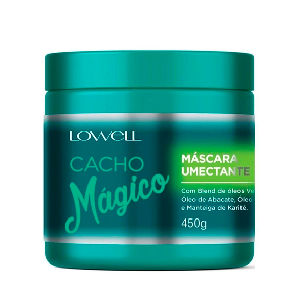 Máscara Umectante Lowell Cacho Mágico 450gr Máscara Umectante Lowell Cacho Mágico 450gr