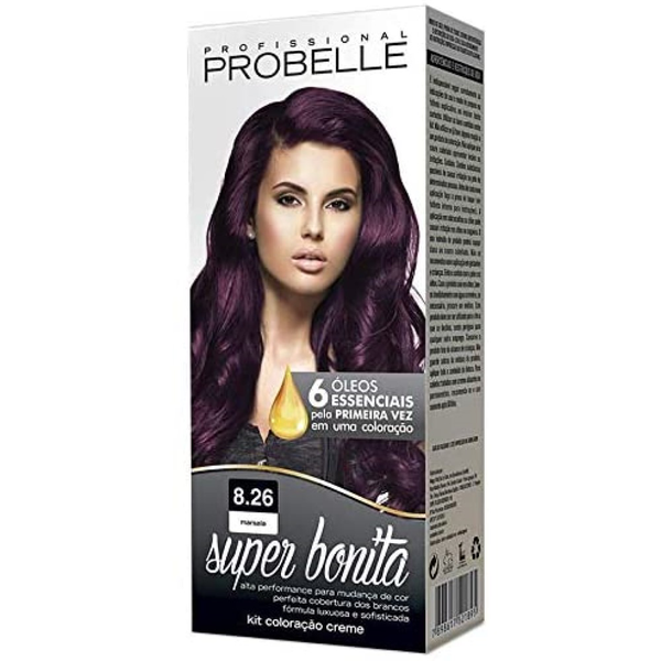 Coloração Probelle Super Bonita Marsala - 8.26 Coloração Probelle Super Bonita Marsala - 8.26