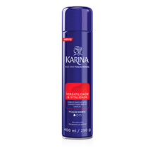 Spray Fixador Karina Hair Versatilidade & Vitalidade Fixação Normal 400ml Spray Fixador Karina Hair Versatilidade & Vitalidade Fixação Normal 400ml