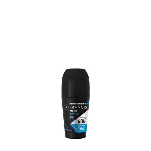Desodorante Rollon Francis Azul Men Active 50ml Desodorante Rollon Francis Azul Men Active 50ml