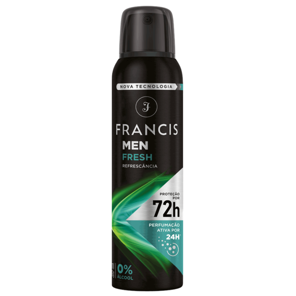 Desodorante Aerosol Francis Verde Men Fresh 150ml Desodorante Aerosol Francis Verde Men Fresh 150ml