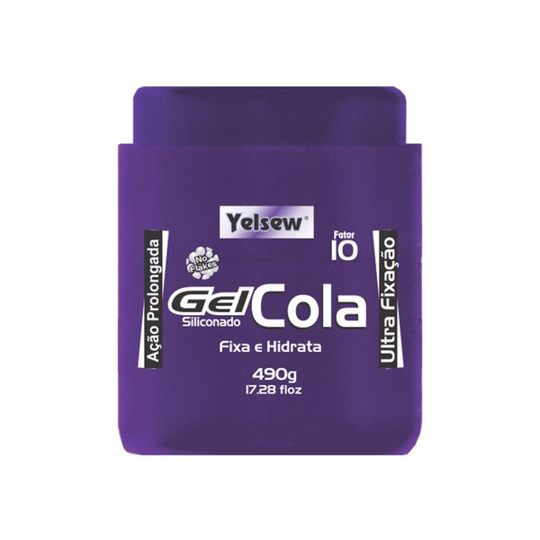 Gel Cola Yelsew Black Siliconado Ultra Fixação 240gr Gel Cola Yelsew Black Siliconado Ultra Fixação 240gr
